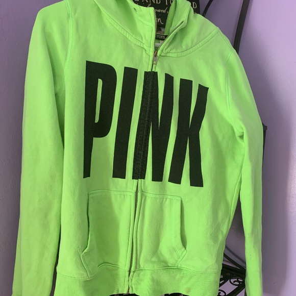PINK Victoria's Secret Tops - Vs PINK zip up hoodie